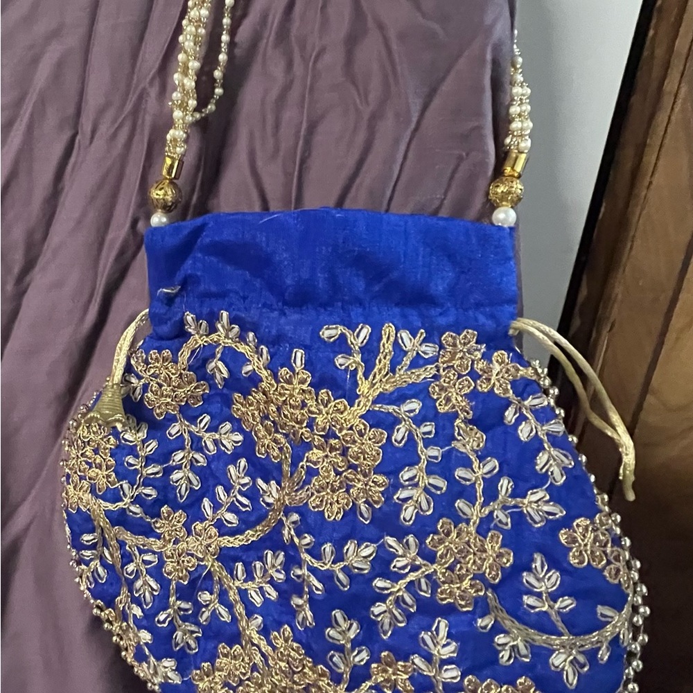Small beaded handbag
